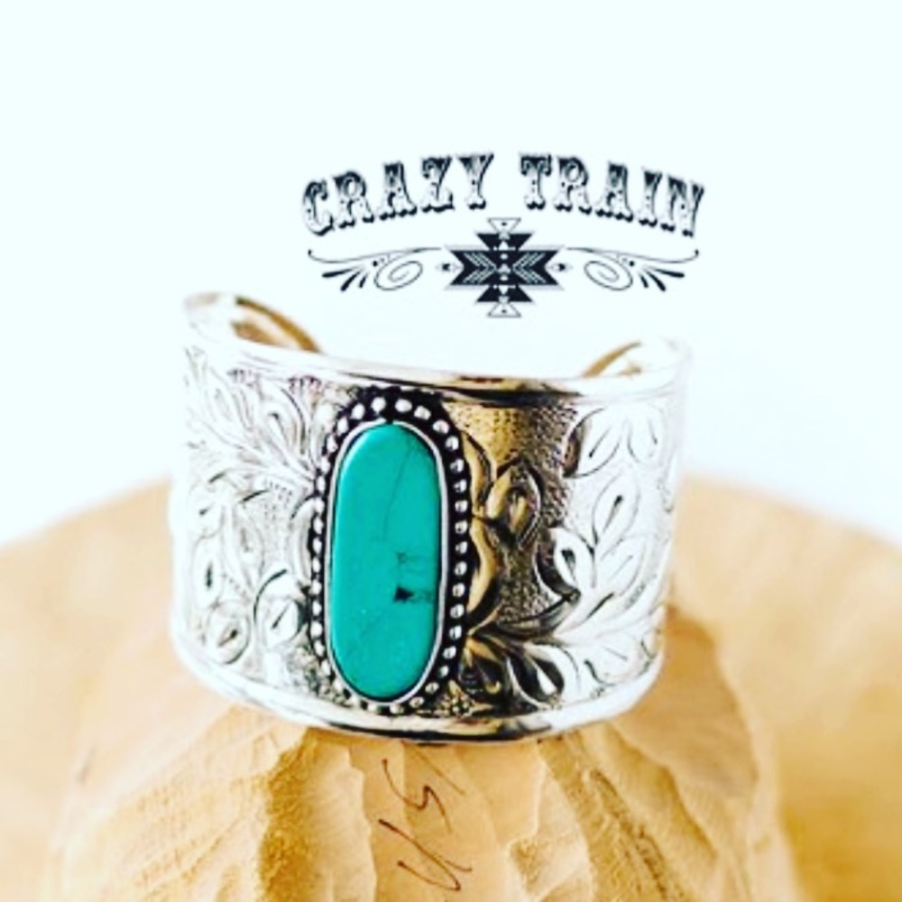 Crazy Train Barbwire Babe Cuff Bracelet